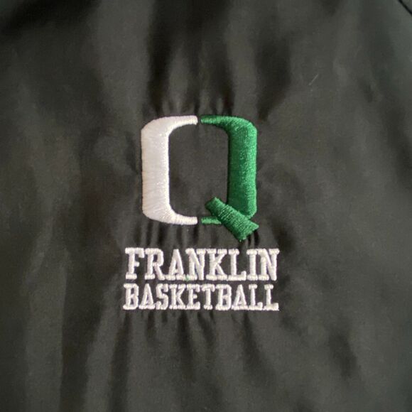 Nike Mens Dri-Fit Jacket Franklin XL Black Windbreaker Zip Coat Basketball - Picture 8 of 10